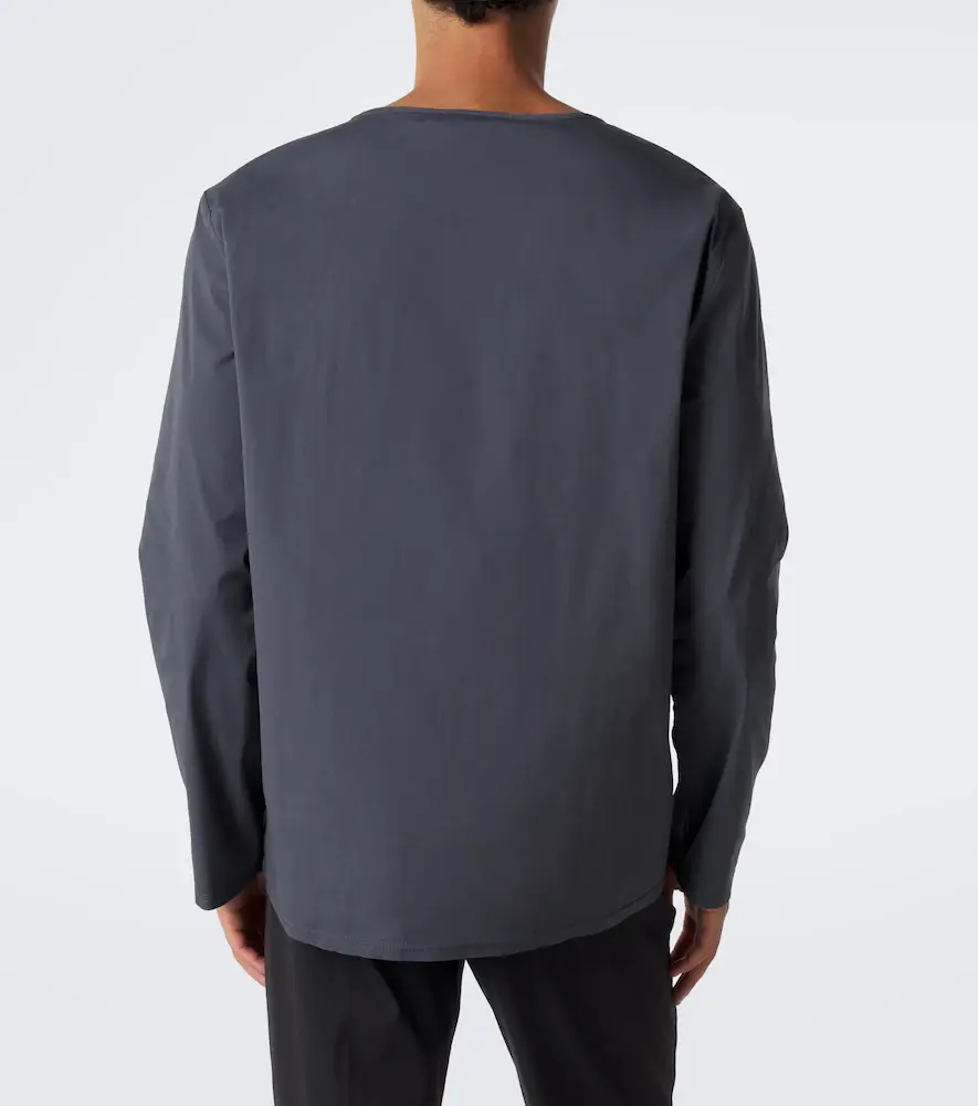 Miu Miu Cotton-blend poplin T-shirt | Thumbnail 6 Miu Miu Cotton-blend poplin T-shirt | Thumbnail 6