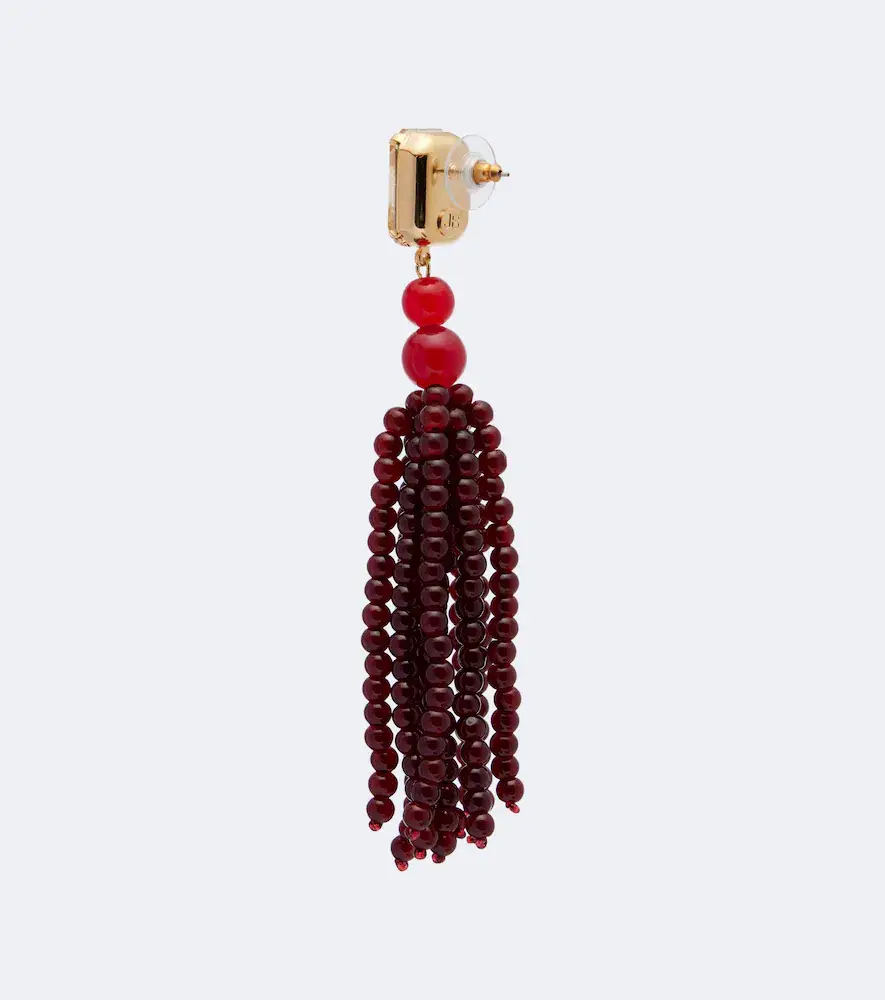 Jennifer Behr Beaded drop earrings | Thumbnail 4