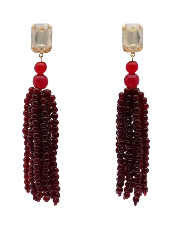 Jennifer Behr Beaded drop earrings