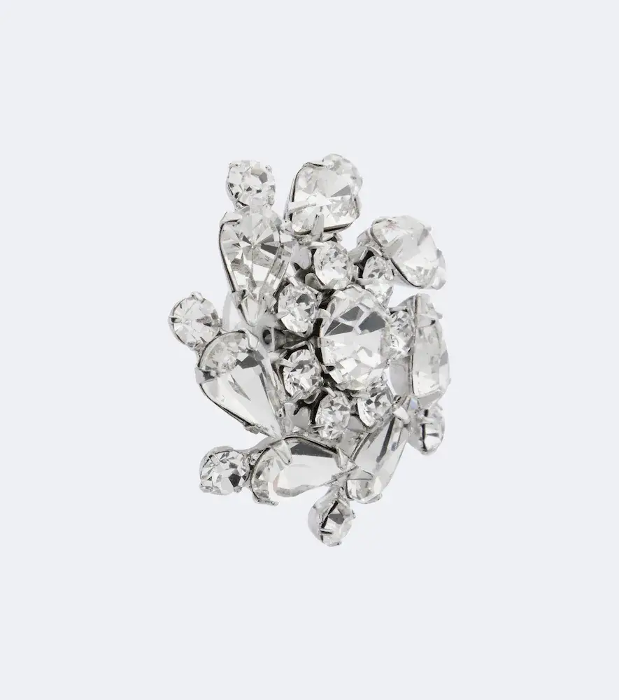 Jennifer Behr Shereen crystal-embellished earrings | Thumbnail 4 Jennifer Behr Shereen crystal-embellished earrings | Thumbnail 4