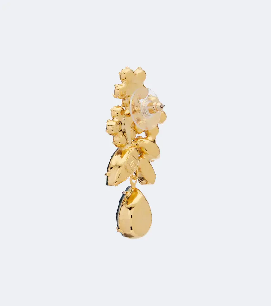 Jennifer Behr Bouquet embellished drop earrings | Thumbnail 3