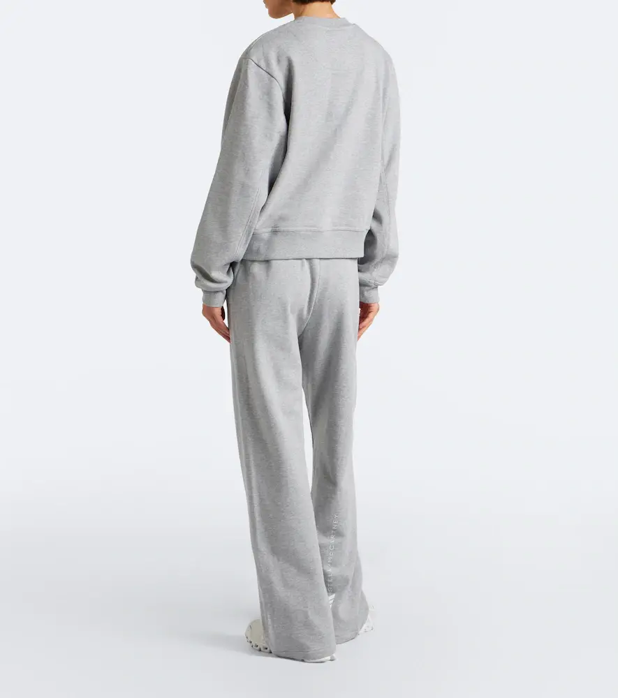 adidas by Stella McCartney Cotton jersey sweatshirt | Thumbnail 3 adidas by Stella McCartney Cotton jersey sweatshirt | Thumbnail 3