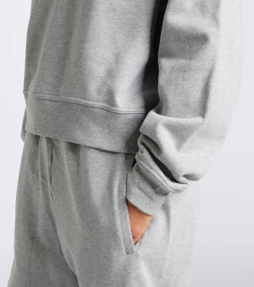 adidas by Stella McCartney Cotton jersey sweatshirt | Thumbnail 4 adidas by Stella McCartney Cotton jersey sweatshirt | Thumbnail 4