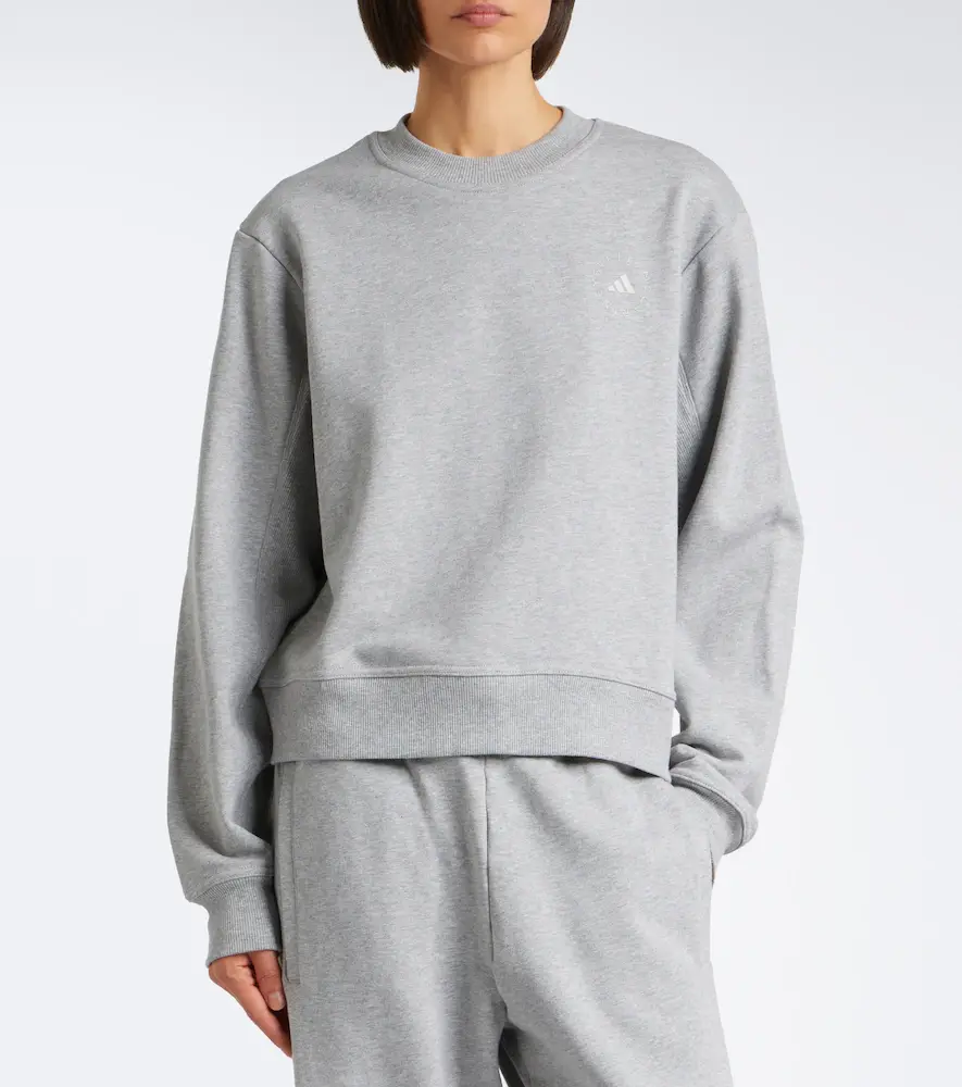 adidas by Stella McCartney Cotton jersey sweatshirt | Thumbnail 5 adidas by Stella McCartney Cotton jersey sweatshirt | Thumbnail 5