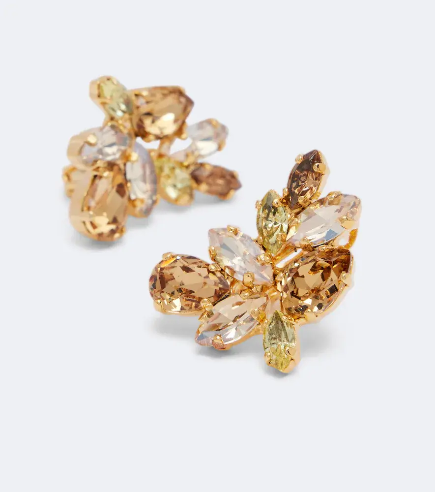 Jennifer Behr Octavia embellished earrings | Thumbnail 4 Jennifer Behr Octavia embellished earrings | Thumbnail 4