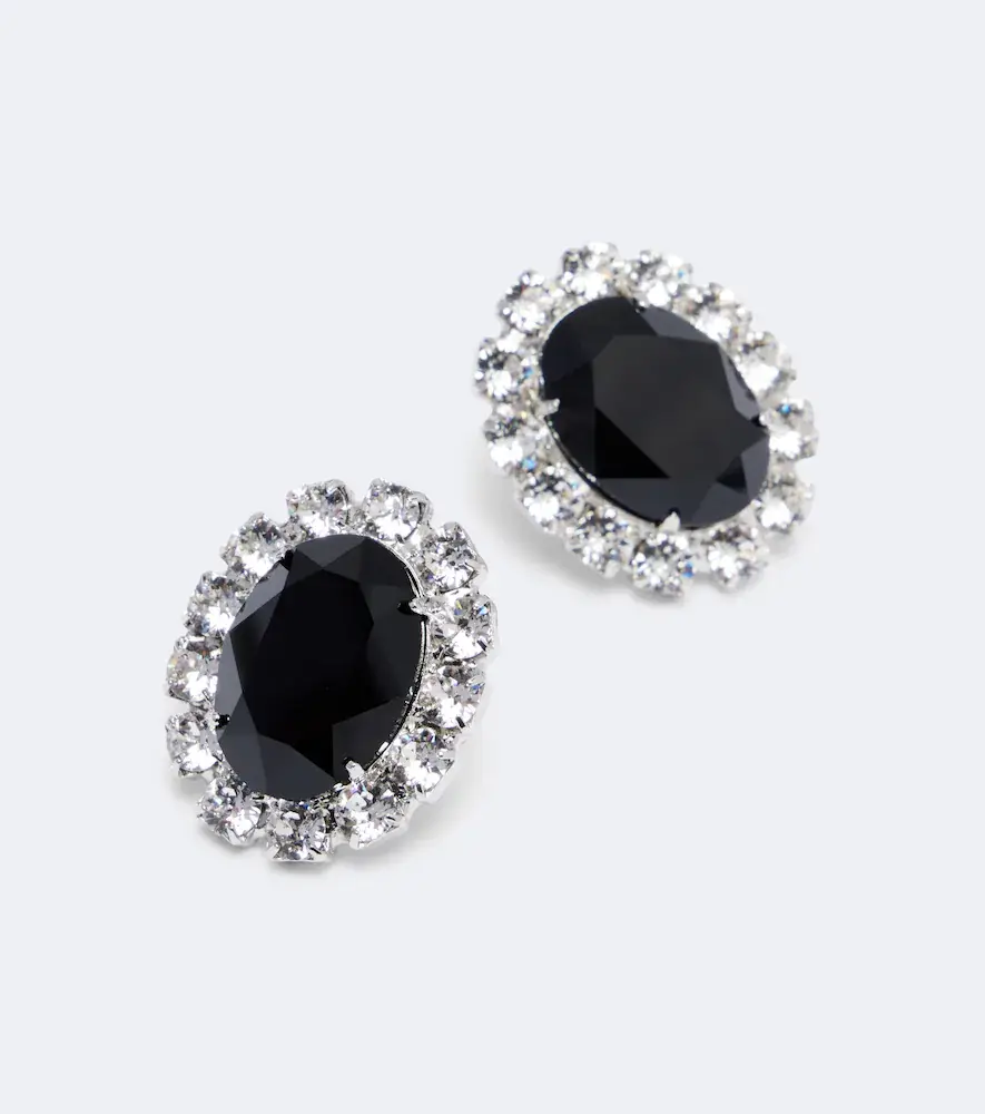 Jennifer Behr Diana embellished earrings | Thumbnail 2 Jennifer Behr Diana embellished earrings | Thumbnail 2