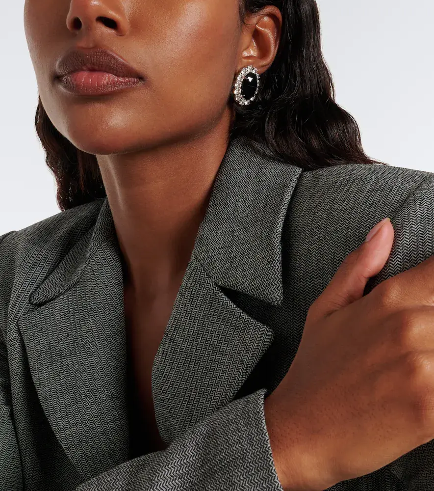 Jennifer Behr Diana embellished earrings | Thumbnail 4 Jennifer Behr Diana embellished earrings | Thumbnail 4