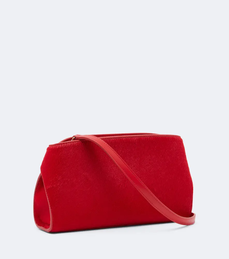 Ferragamo Hug Small calf hair clutch | Thumbnail 2 Ferragamo Hug Small calf hair clutch | Thumbnail 2