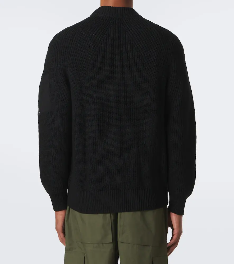 COMME des GARCONS HOMME Comme des Garçons Homme Wool zip-up cardigan | Thumbnail 7