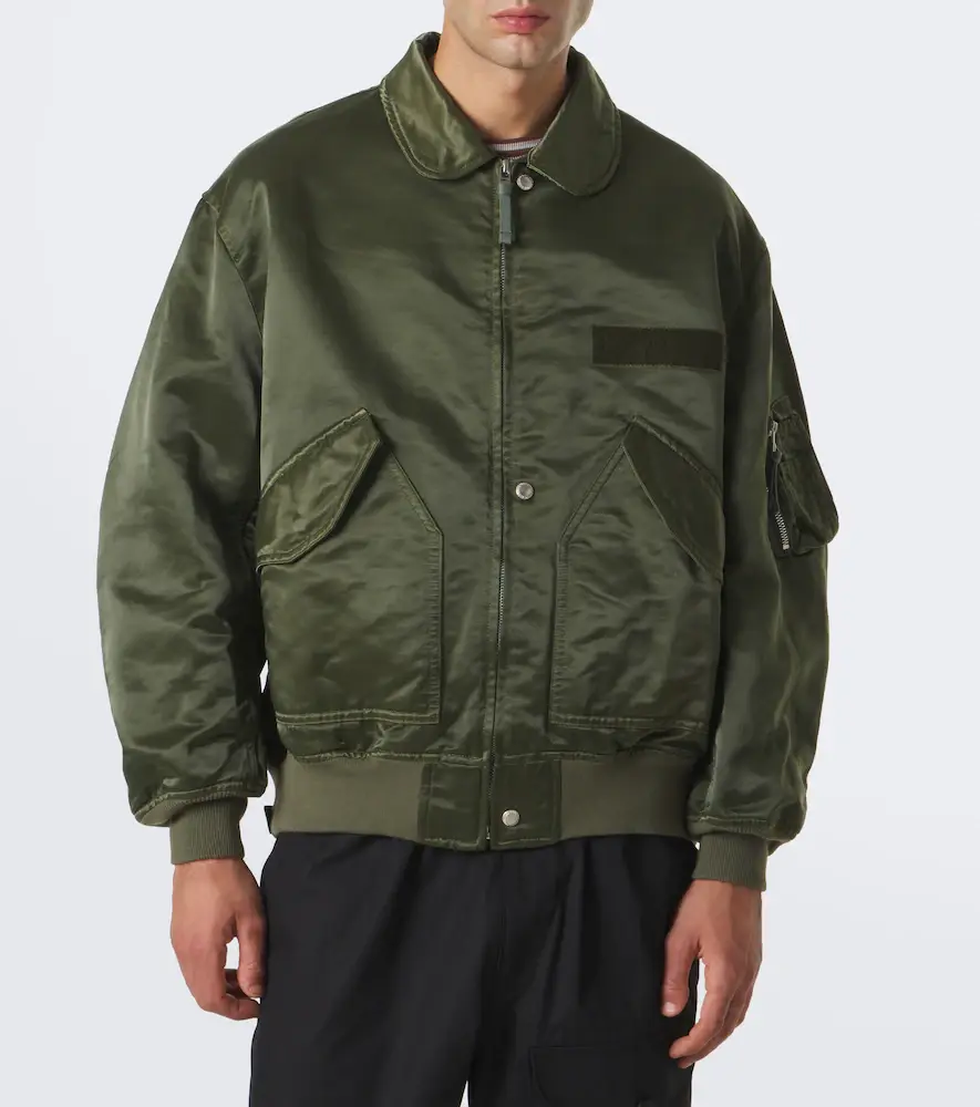 COMME des GARCONS HOMME Comme des Garçons Homme Cotton-blend twill bomber jacket | Thumbnail 8 COMME des GARCONS HOMME Comme des Garçons Homme Cotton-blend twill bomber jacket | Thumbnail 8