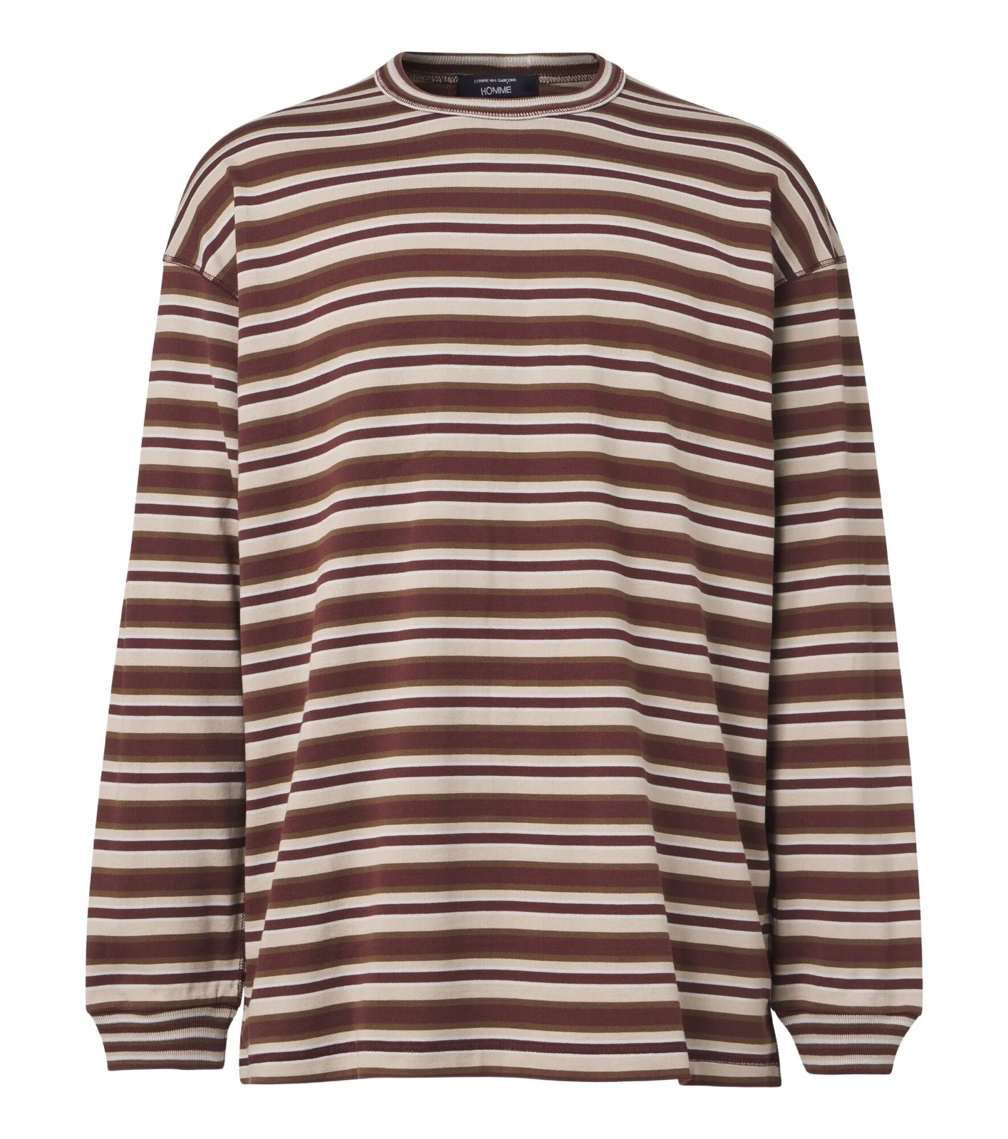 COMME des GARCONS HOMME Comme des Garçons Homme Striped cotton jersey T-shirt