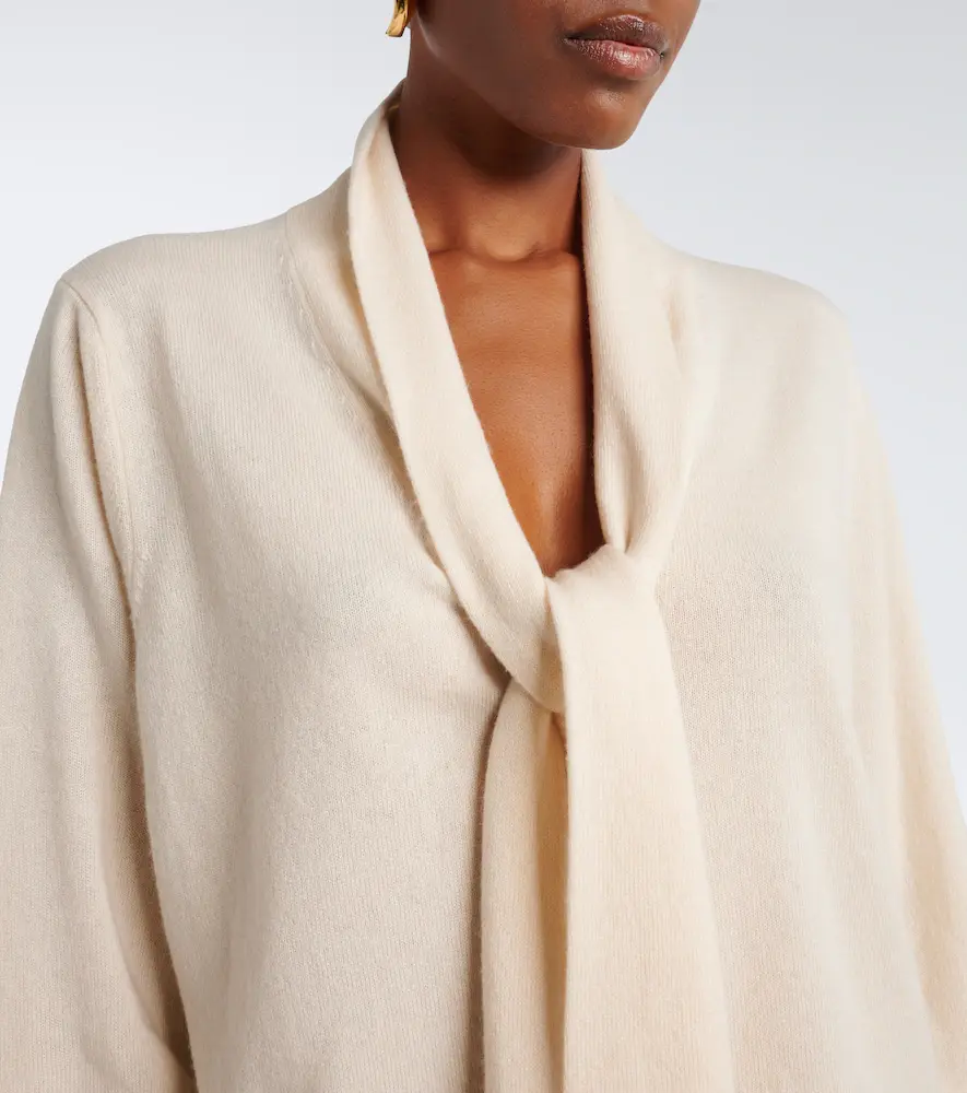 Jardin des Orangers Tie-neck wool and cashmere sweater | Thumbnail 5 Jardin des Orangers Tie-neck wool and cashmere sweater | Thumbnail 5