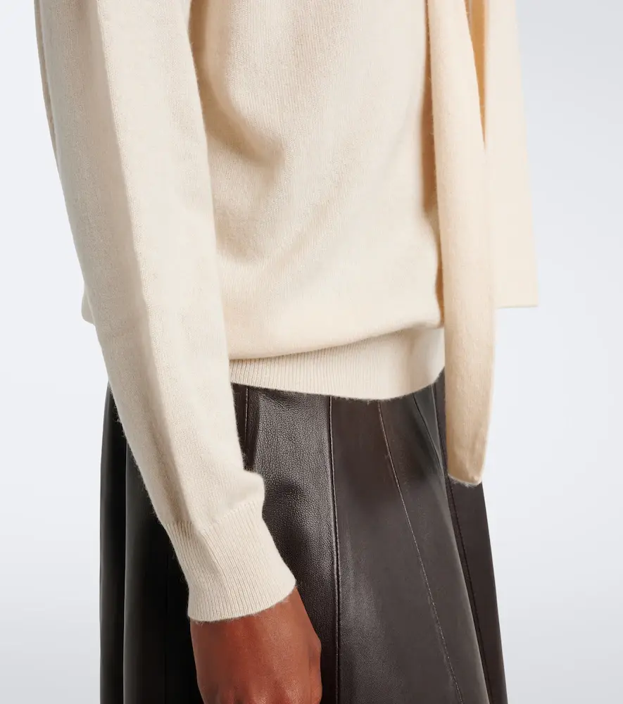 Jardin des Orangers Tie-neck wool and cashmere sweater | Thumbnail 6 Jardin des Orangers Tie-neck wool and cashmere sweater | Thumbnail 6