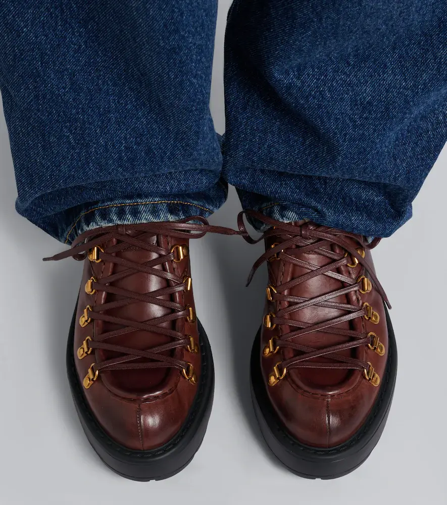 Miu Miu Leather lace-up loafers | Thumbnail 5 Miu Miu Leather lace-up loafers | Thumbnail 5