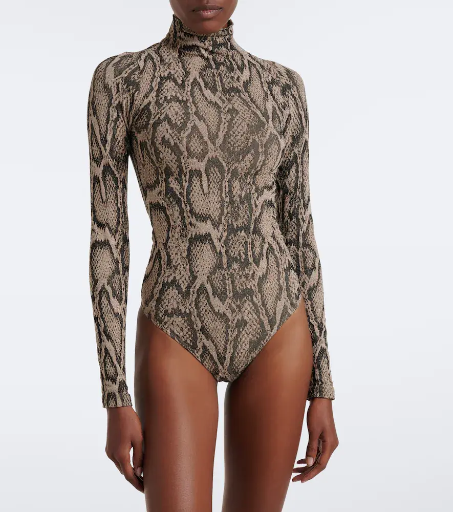 Wolford Snake-print jacquard bodysuit | Thumbnail 3 Wolford Snake-print jacquard bodysuit | Thumbnail 3
