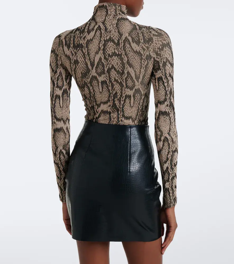 Wolford Snake-print jacquard bodysuit | Thumbnail 4 Wolford Snake-print jacquard bodysuit | Thumbnail 4