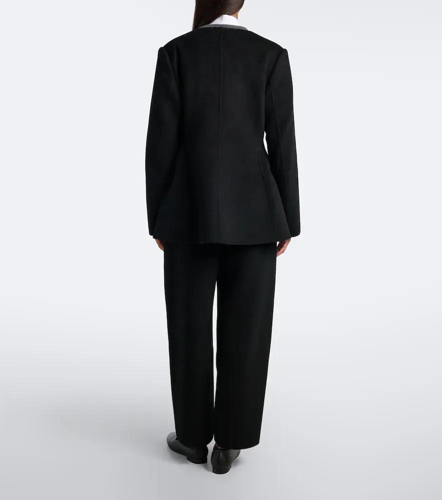 Lisa Yang Doublé wool and cashmere barrel-leg pants | Thumbnail 2