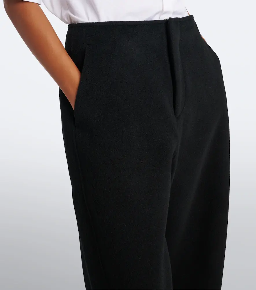 Lisa Yang Doublé wool and cashmere barrel-leg pants | Thumbnail 3