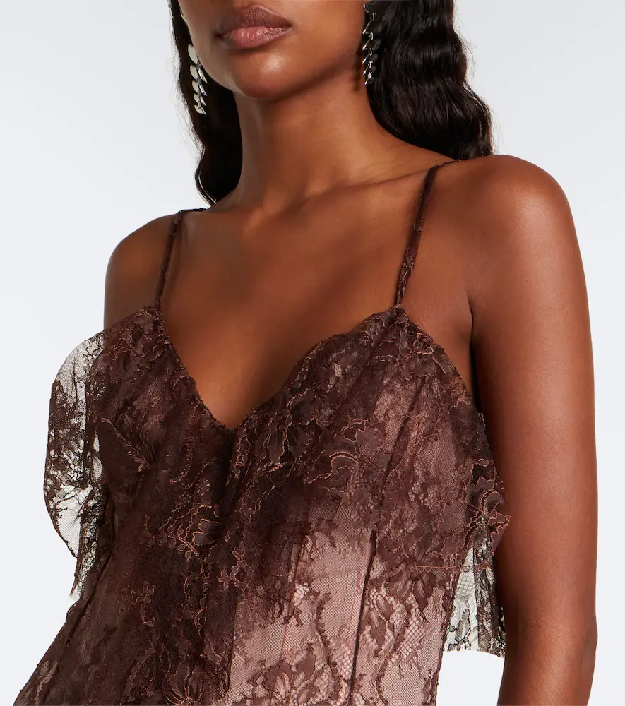 BLUMARINE Ruffled lace gown | Thumbnail 6 BLUMARINE Ruffled lace gown | Thumbnail 6