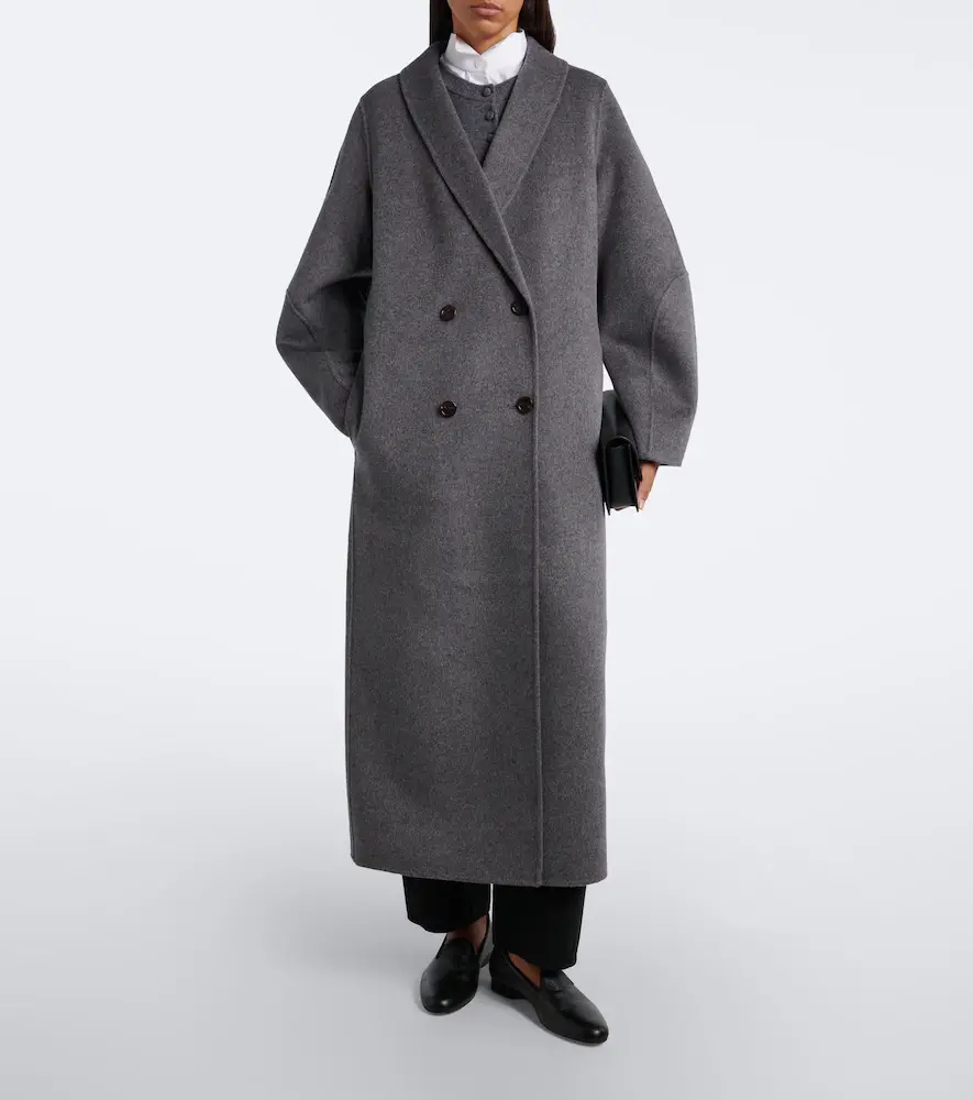 Lisa Yang Double-breasted wool and cashmere coat | Thumbnail 3 Lisa Yang Double-breasted wool and cashmere coat | Thumbnail 3