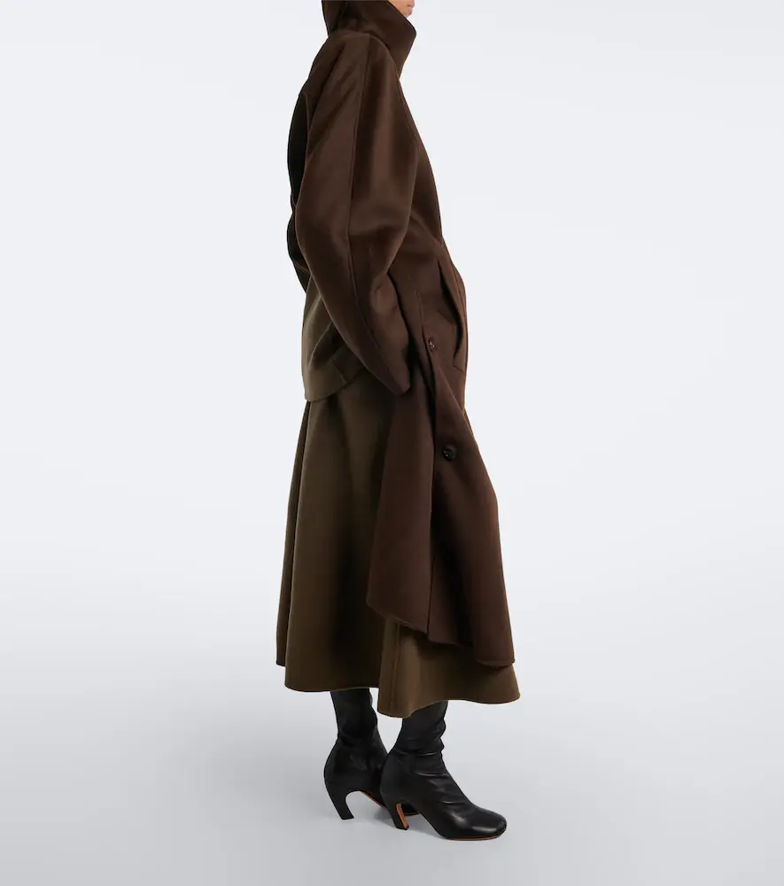 Lisa Yang Double-breasted wool and cashmere coat | Thumbnail 4 Lisa Yang Double-breasted wool and cashmere coat | Thumbnail 4