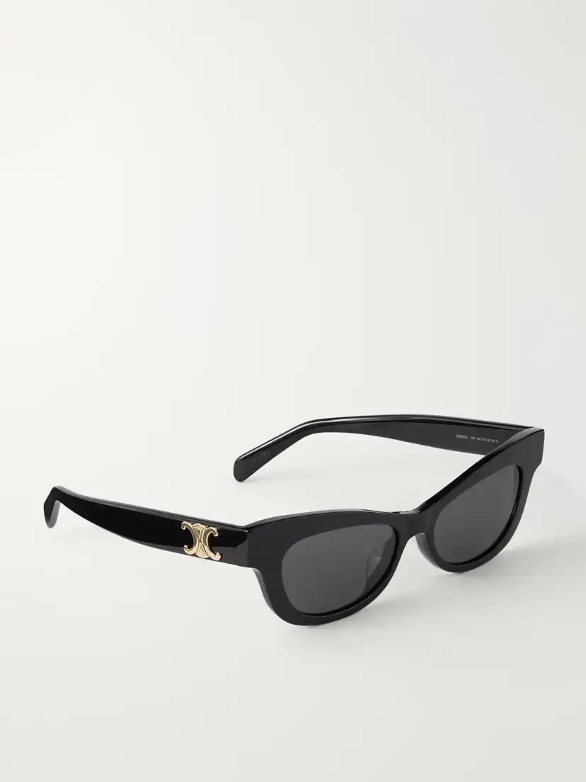 CELINE Eyewear Triomphe Cat-eye Acetate Sunglasses | Thumbnail 3 CELINE Eyewear Triomphe Cat-eye Acetate Sunglasses | Thumbnail 3