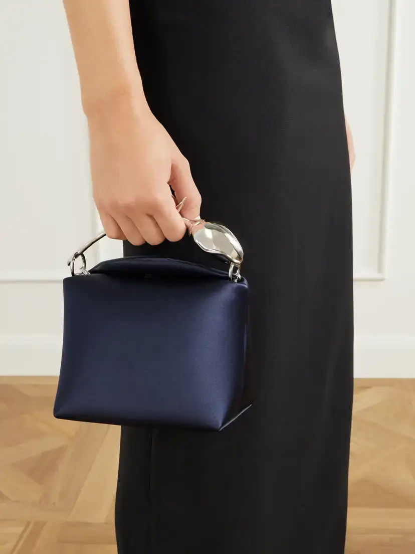Erdem Mini Bloom Satin Top-handle Bag | Thumbnail 2 Erdem Mini Bloom Satin Top-handle Bag | Thumbnail 2