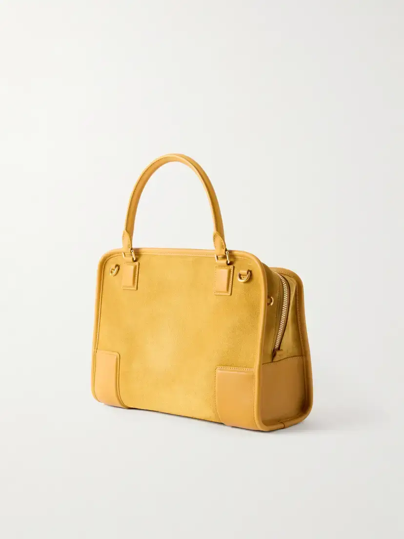 Loewe Amazona 180 Medium Suede Shoulder Bag | Thumbnail 4 Loewe Amazona 180 Medium Suede Shoulder Bag | Thumbnail 4