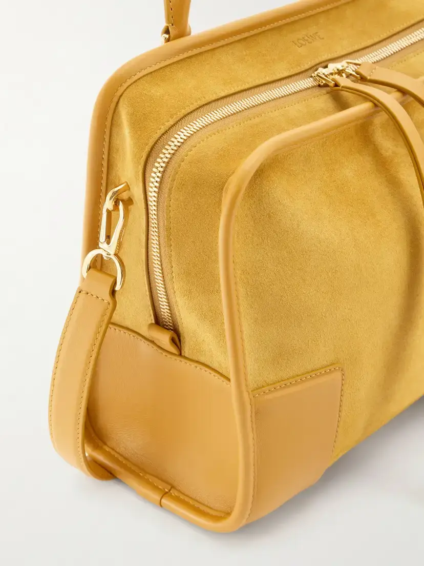 Loewe Amazona 180 Medium Suede Shoulder Bag | Thumbnail 5 Loewe Amazona 180 Medium Suede Shoulder Bag | Thumbnail 5
