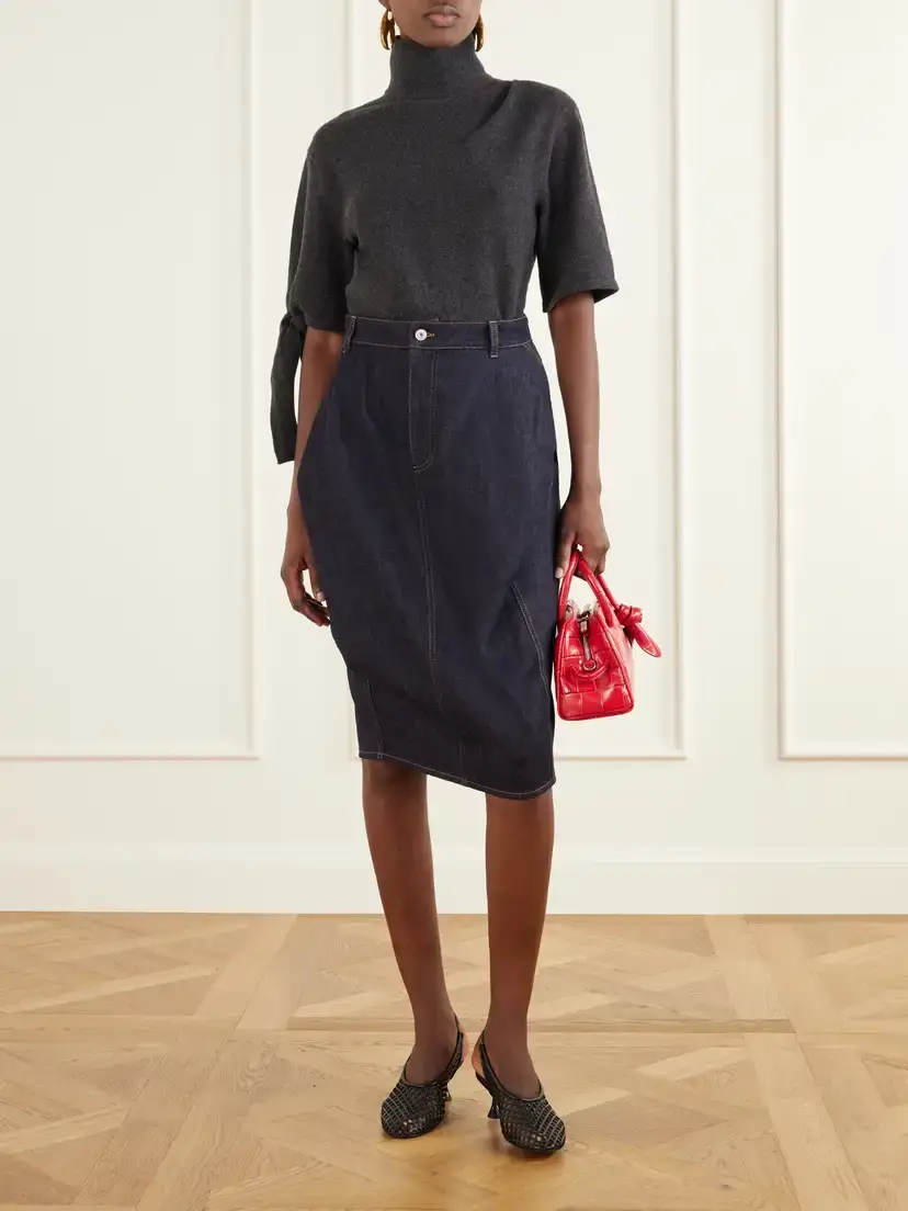 Jacquemus La Maille Fiocco Wool And Cashmere-blend Turtleneck Sweater | Thumbnail 2 Jacquemus La Maille Fiocco Wool And Cashmere-blend Turtleneck Sweater | Thumbnail 2