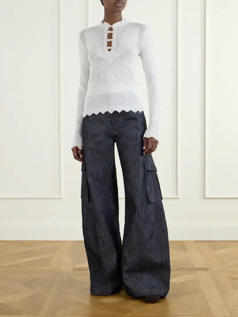 Gabriela Hearst Severn Henley Wool Top | Thumbnail 2 Gabriela Hearst Severn Henley Wool Top | Thumbnail 2
