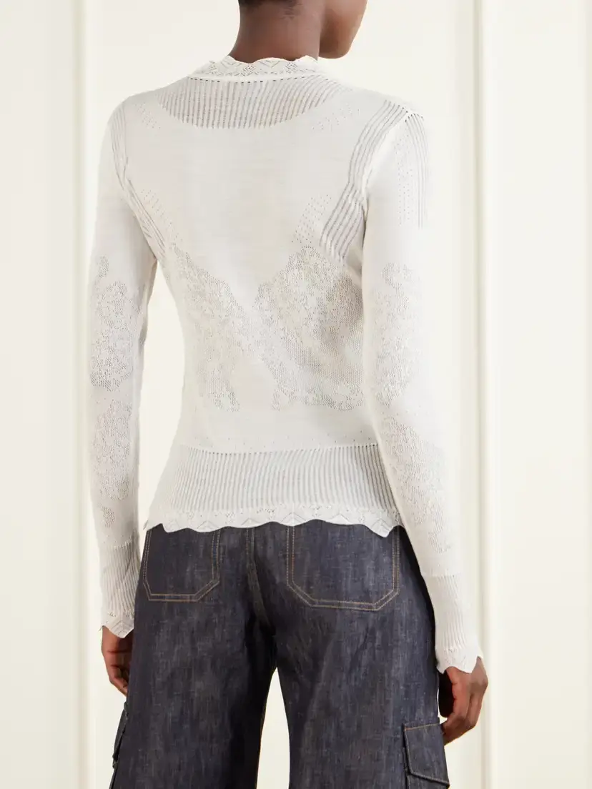 Gabriela Hearst Severn Henley Wool Top | Thumbnail 3 Gabriela Hearst Severn Henley Wool Top | Thumbnail 3