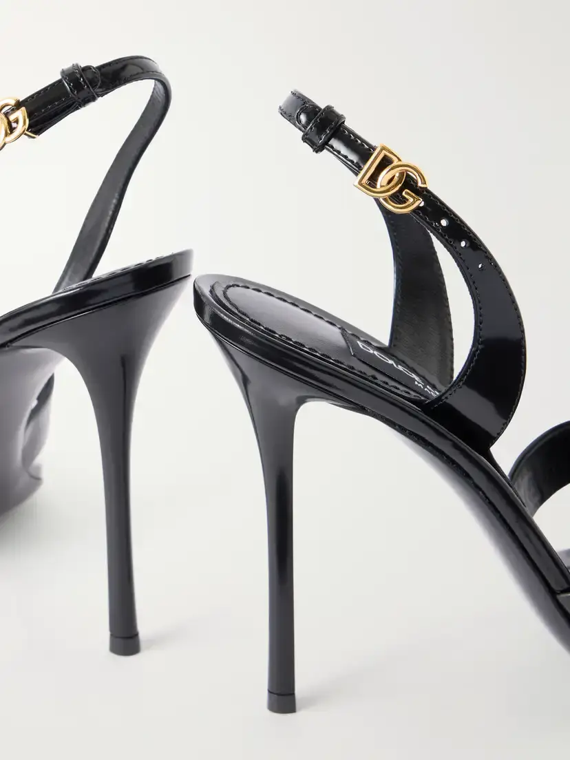 Dolce & Gabbana 105 Patent-leather Sandals | Thumbnail 5 Dolce & Gabbana 105 Patent-leather Sandals | Thumbnail 5