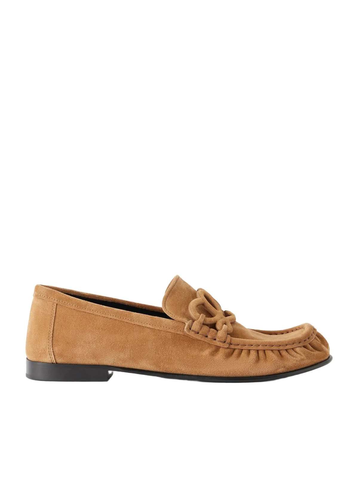 Double L Suede Loafers Double L Suede Loafers