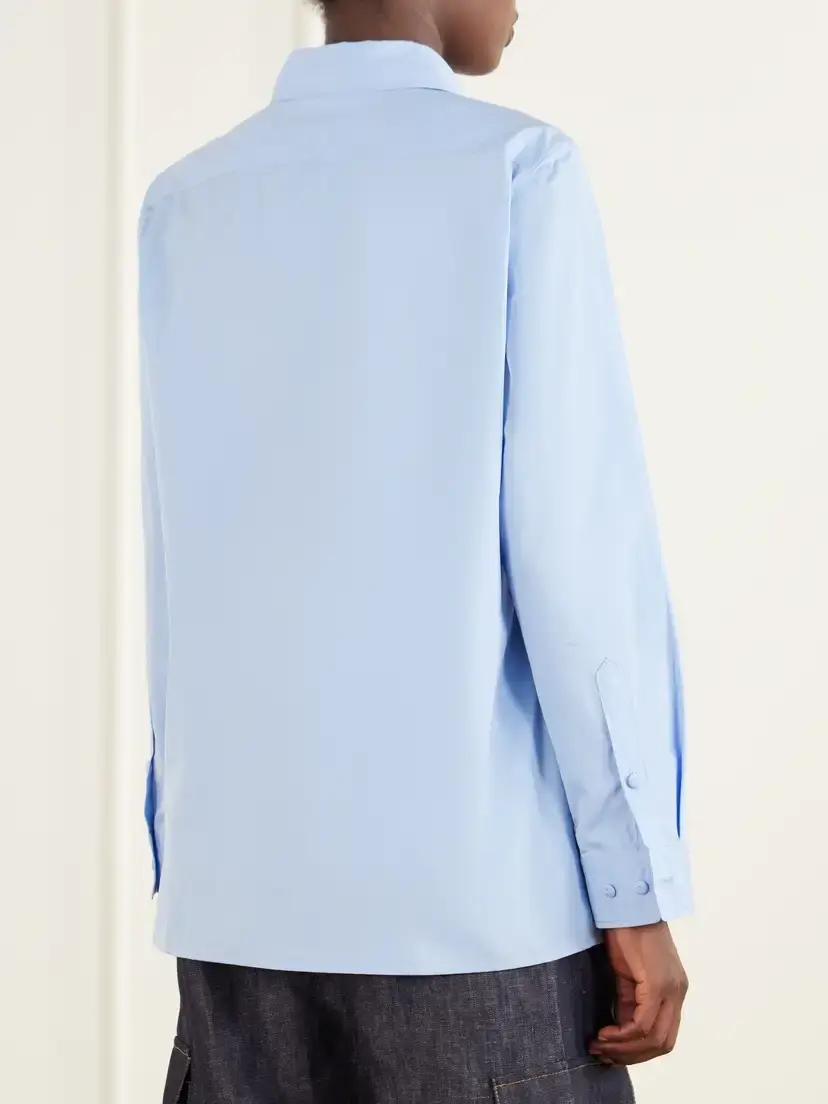 Gabriela Hearst Judie Cotton-poplin Shirt | Thumbnail 4 Gabriela Hearst Judie Cotton-poplin Shirt | Thumbnail 4