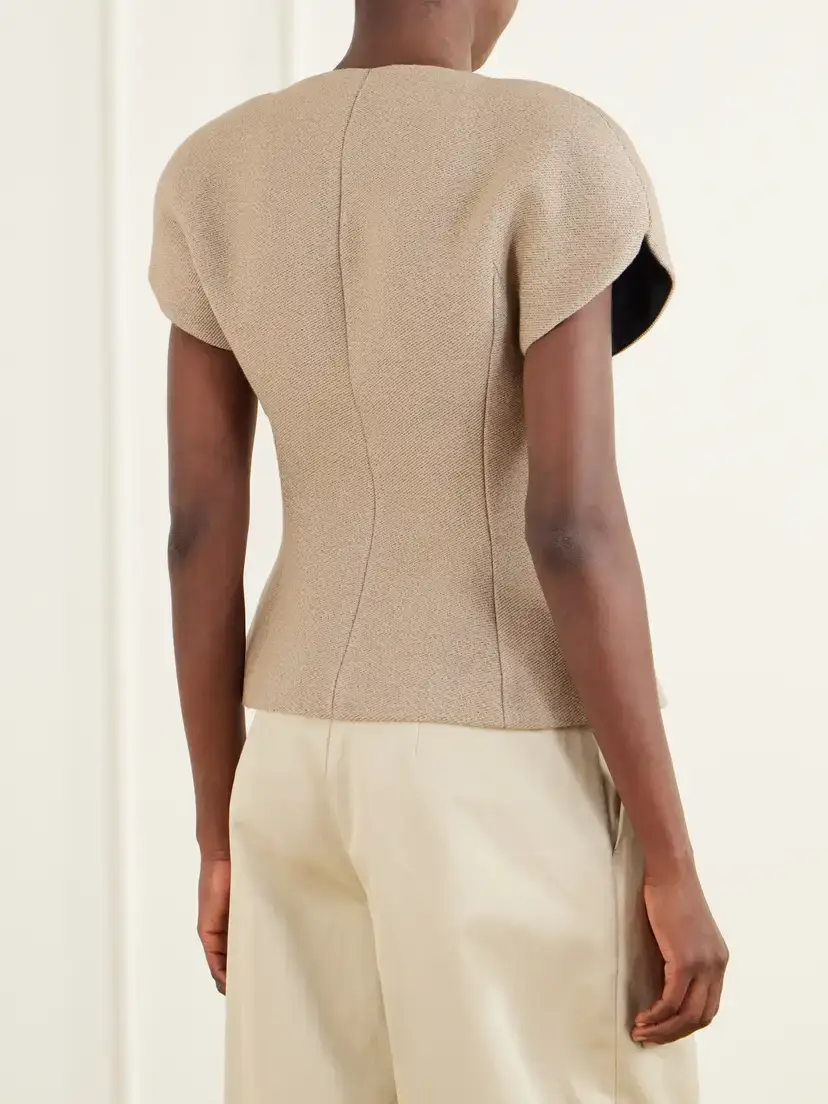 Jacquemus La Veste Oval Wool-blend Blazer | Thumbnail 3 Jacquemus La Veste Oval Wool-blend Blazer | Thumbnail 3