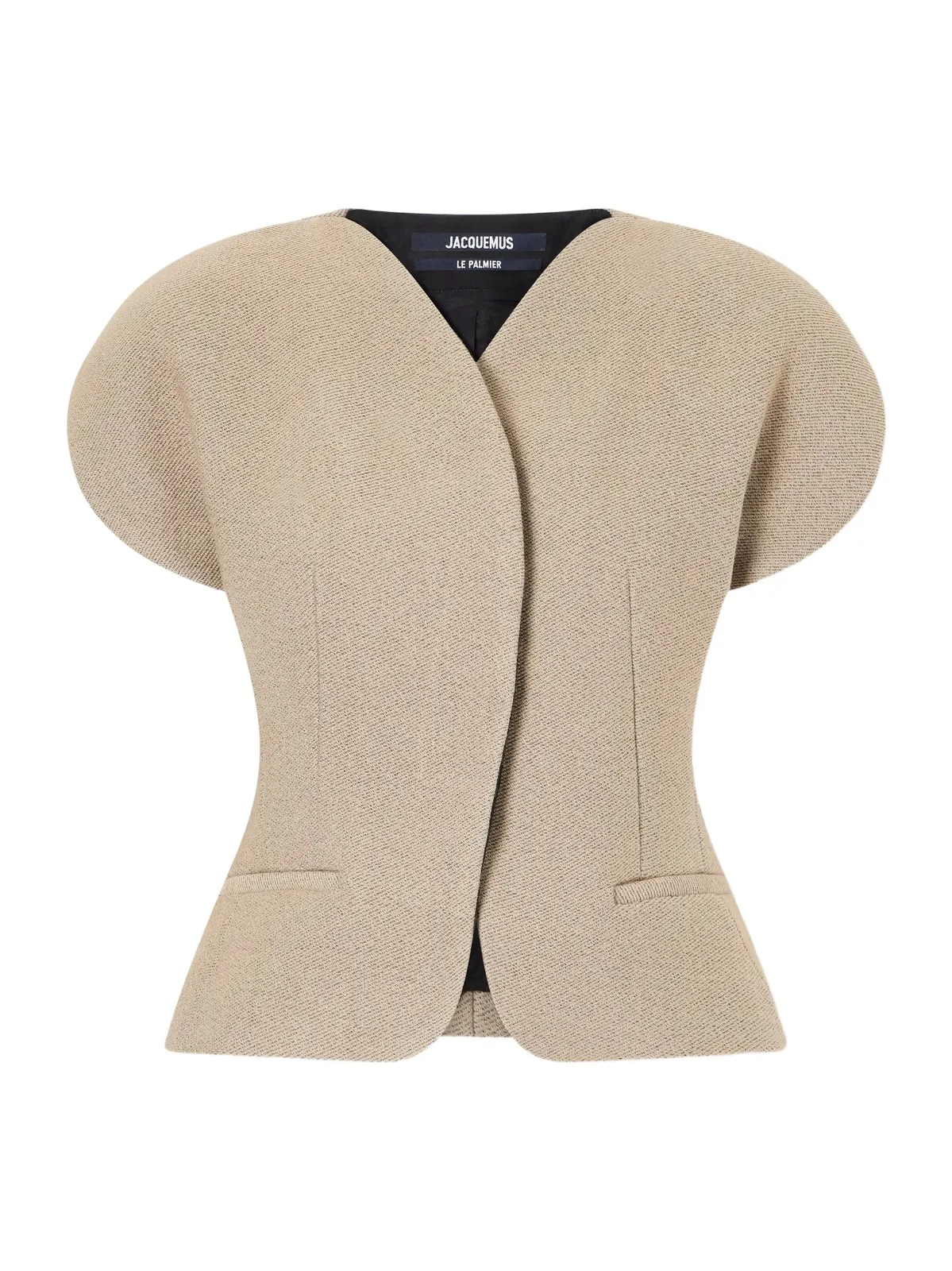 Jacquemus La Veste Oval Wool-blend Blazer