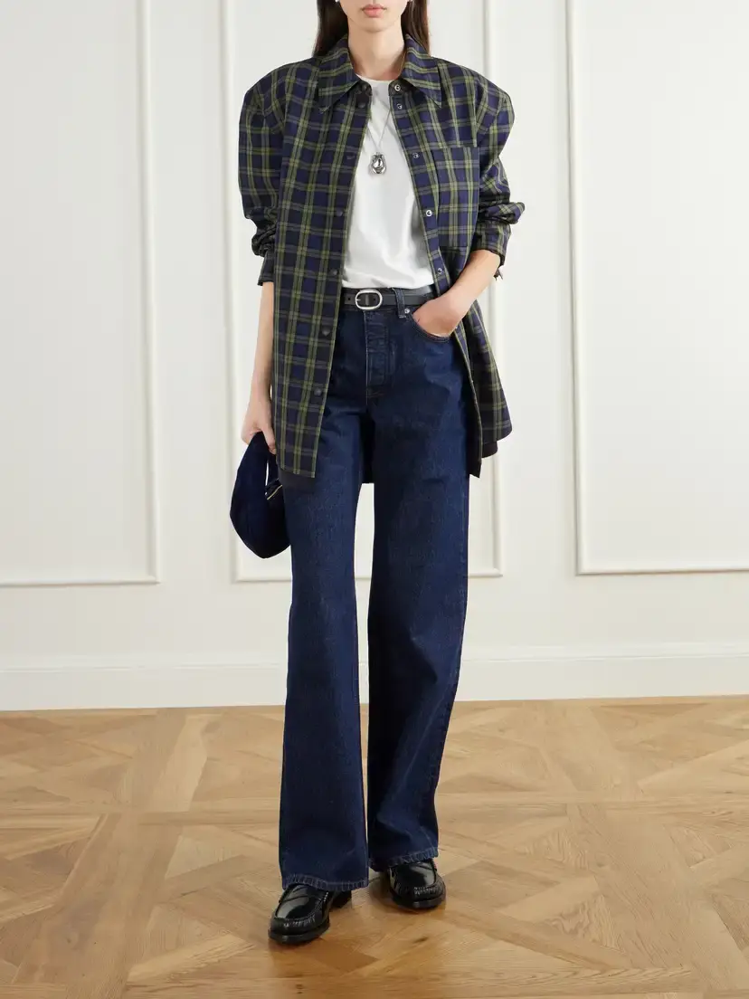 Anine Bing Hugh Jean 34' Straight-leg Jeans | Thumbnail 2