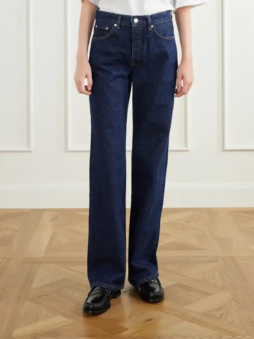 Anine Bing Hugh Jean 34' Straight-leg Jeans | Thumbnail 3