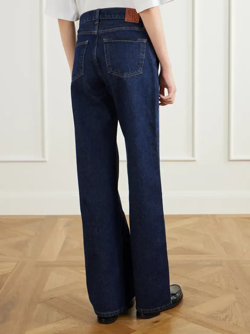 Anine Bing Hugh Jean 34' Straight-leg Jeans | Thumbnail 4