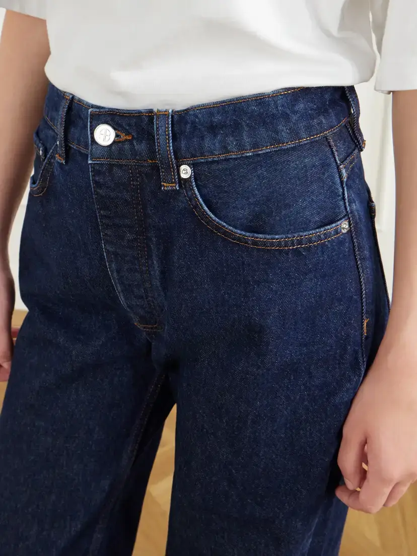 Anine Bing Hugh Jean 34' Straight-leg Jeans | Thumbnail 5