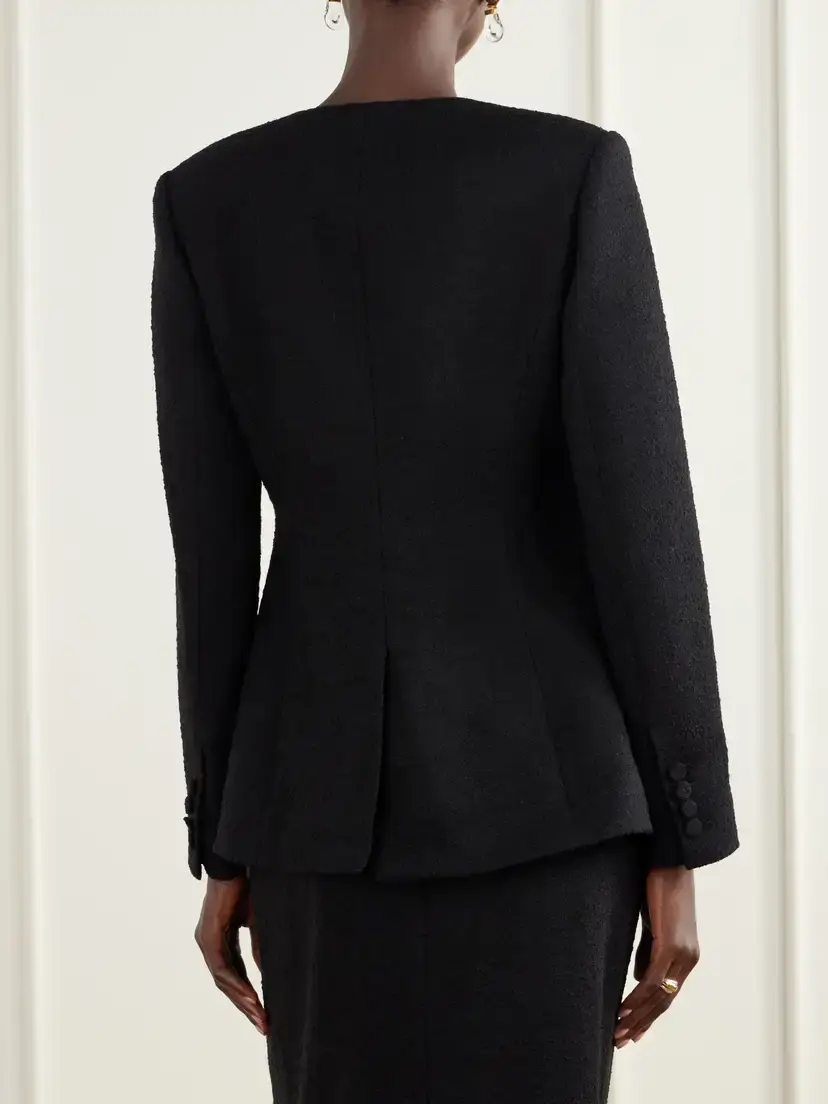 Heirlome Matilde Wool-blend Twill Jacket | Thumbnail 3 Heirlome Matilde Wool-blend Twill Jacket | Thumbnail 3