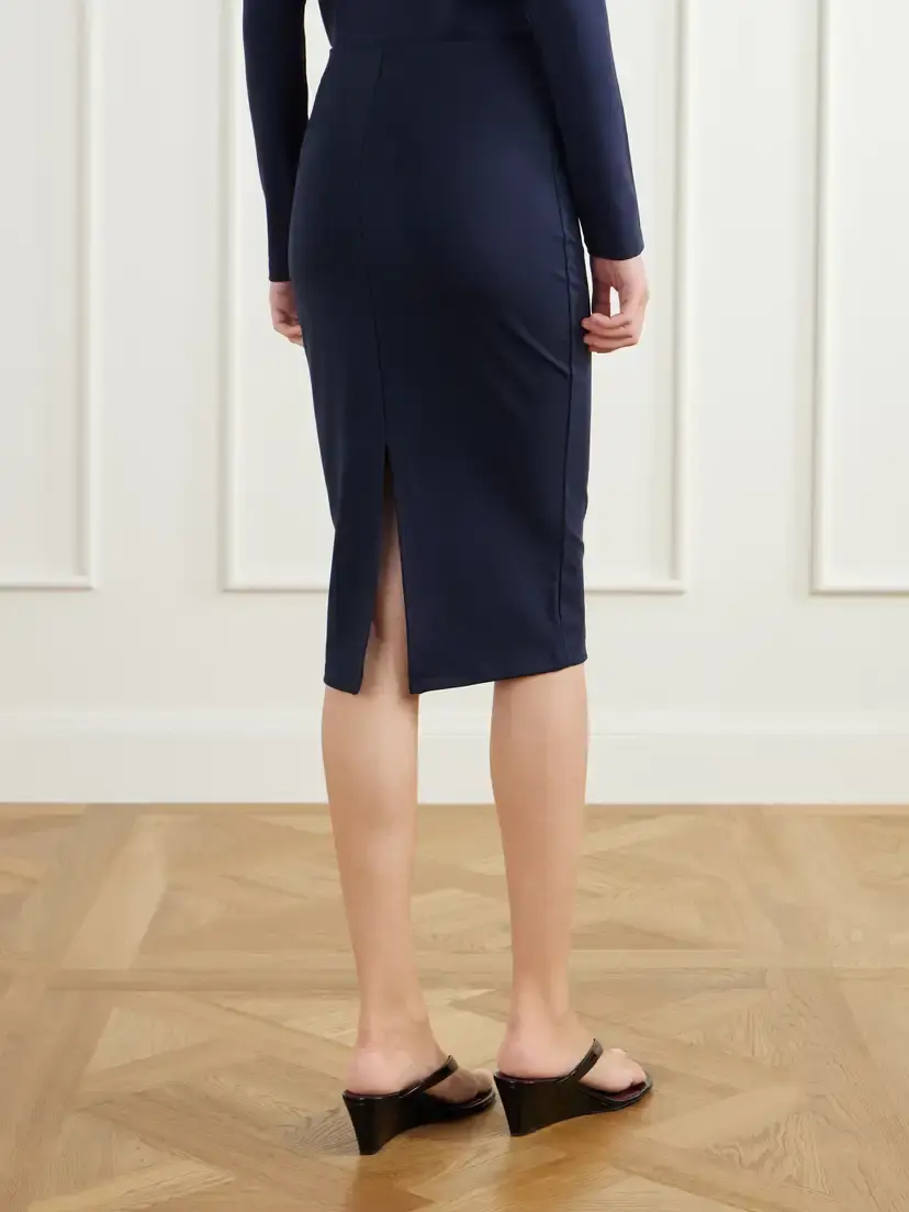 The Park Sheryl Pyratex® Power 3 Stretch-jersey Midi Skirt | Thumbnail 4 The Park Sheryl Pyratex® Power 3 Stretch-jersey Midi Skirt | Thumbnail 4