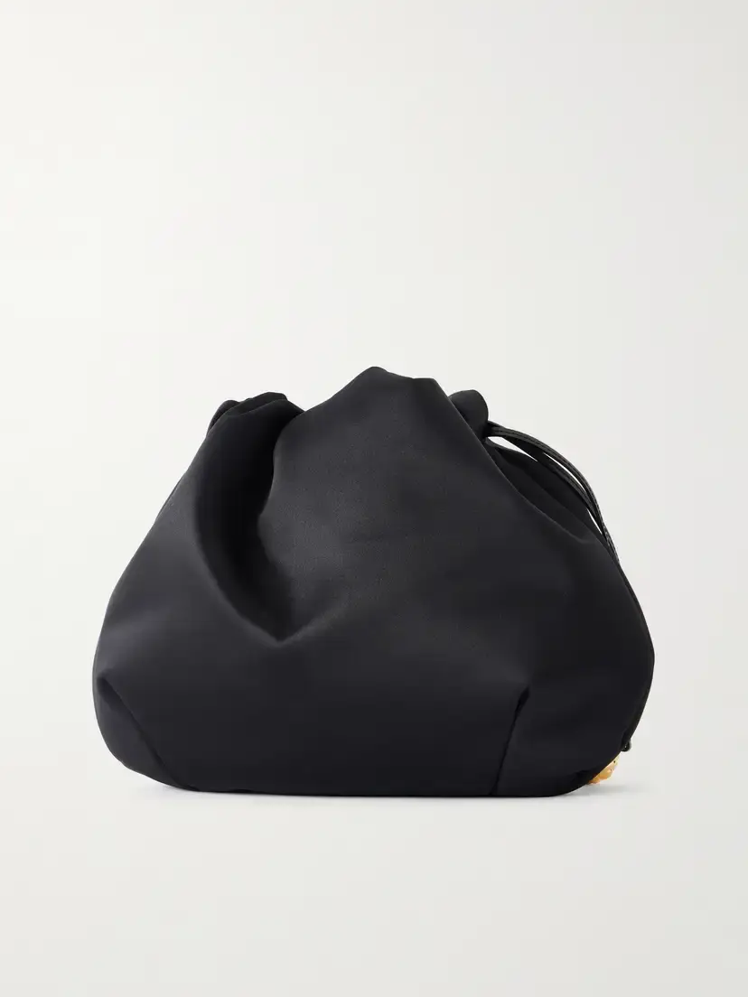 Liffner Charm-embellished Satin Clutch | Thumbnail 4