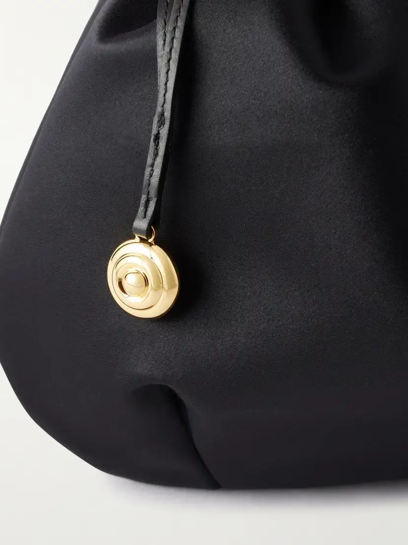 Liffner Charm-embellished Satin Clutch | Thumbnail 5