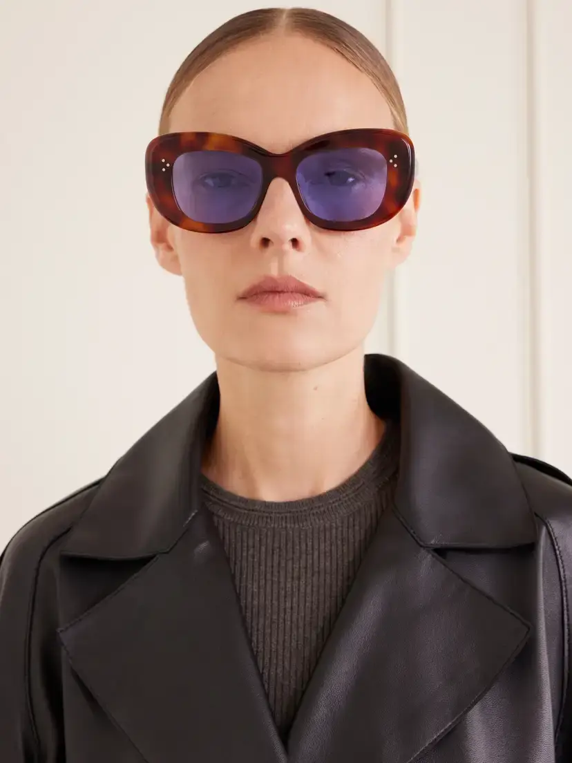 CELINE Eyewear Diane Round-frame Acetate Sunglasses | Thumbnail 2 CELINE Eyewear Diane Round-frame Acetate Sunglasses | Thumbnail 2