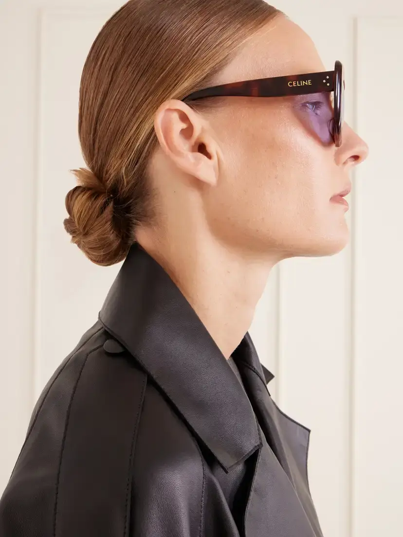 CELINE Eyewear Diane Round-frame Acetate Sunglasses | Thumbnail 5 CELINE Eyewear Diane Round-frame Acetate Sunglasses | Thumbnail 5
