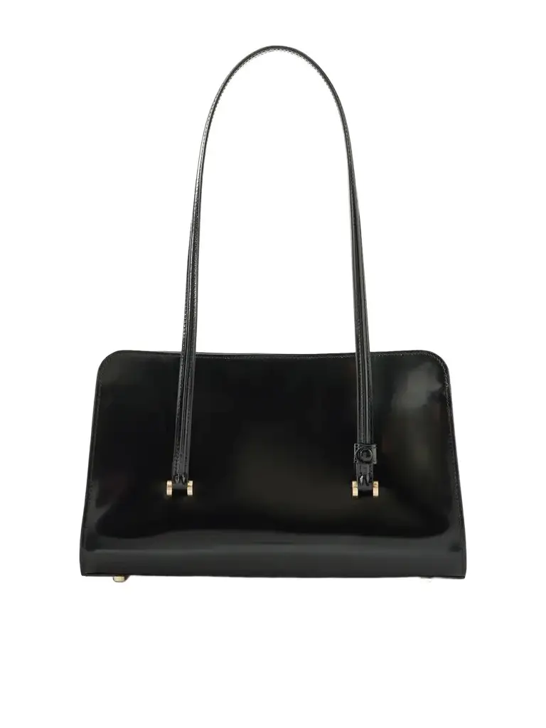 Magazine Patent-leather Shoulder Bag