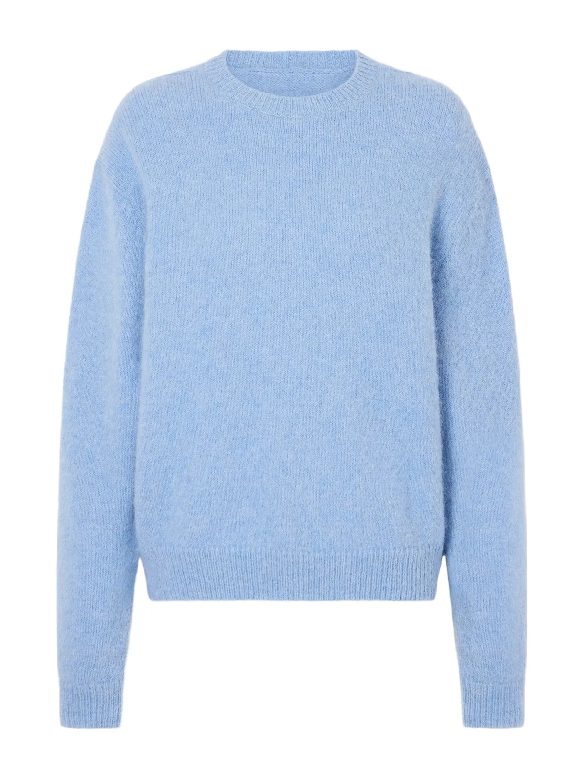 Alpaca And Cotton-blend Sweater - Blue Alpaca And Cotton-blend Sweater - Blue