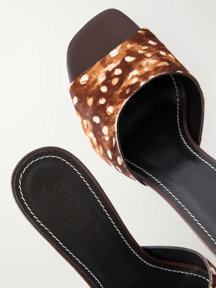Staud Bea Calf Hair Mules | Thumbnail 5 Staud Bea Calf Hair Mules | Thumbnail 5